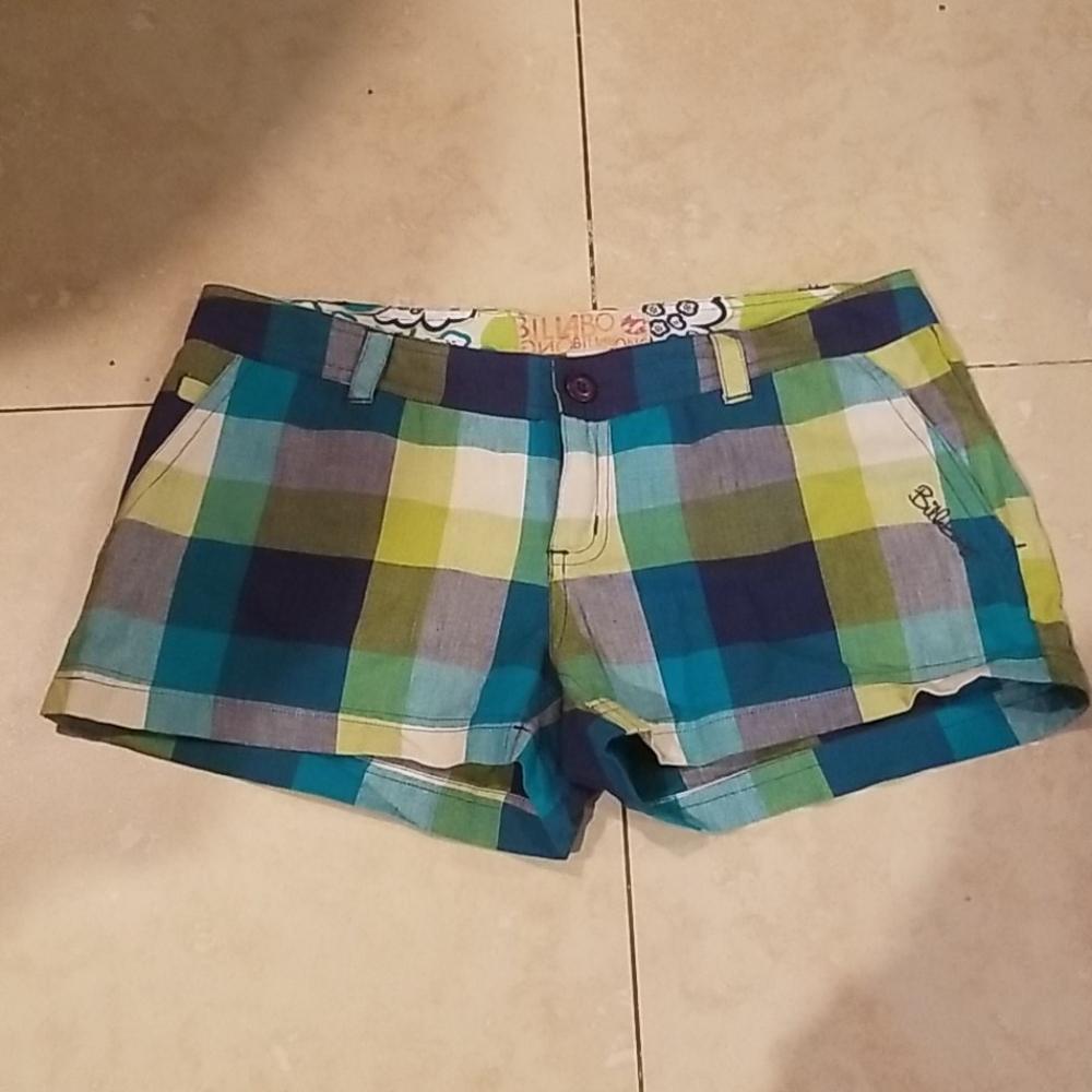 Billabong Kendal Plaid Shorts